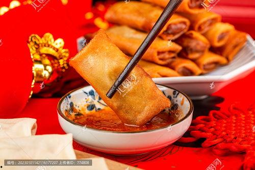 炸春卷视频